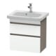 Duravit Waschtischunterschrank Com DuraStyle 58x36,8cm, we. m/bas ma, 2 SchKa., wandhängend-1