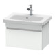 Duravit Waschtischunterschrank Com DuraStyle 58x36,8cm, weiß matt, 1 Auszug