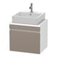 Duravit Waschtischunterschrank Com DuraStyle 60x47,8cm, ba m/we ma, f Kons, 1 Ausz.-1