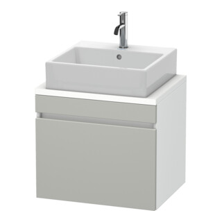 Duravit Waschtischunterschrank Com DuraStyle 60x47,8cm, betgr/we ma, f Kons, 1 Ausz.
