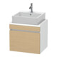 Duravit Waschtischunterschrank Com DuraStyle 60x47,8cm, E na/we ma, f Kons, 1 Ausz.-1