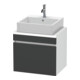Duravit Waschtischunterschrank Com DuraStyle 60x47,8cm, gra m/we ma, f Kons, 1 Ausz.-1