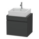 Duravit Waschtischunterschrank Com DuraStyle 60x47,8cm, graph ma, f Konsole, 1 Auszug-1