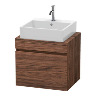 Duravit Waschtischunterschrank Com DuraStyle 60x47,8cm, Nussb dkl., f Kons, 1 Auszug