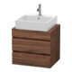 Duravit Waschtischunterschrank Com DuraStyle 60x47,8cm, Nussb dkl., f Kons, 2 Schub.-1