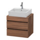 Duravit Waschtischunterschrank Com DuraStyle 60x47,8cm, Nussb Nat, f Kons, 2 Schub.-1