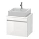 Duravit Waschtischunterschrank Com DuraStyle 60x47,8cm, w hgl/we ma, f Kons, 1 Ausz.-1