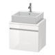 Duravit Waschtischunterschrank Com DuraStyle 60x47,8cm, we. hgl, f Konsole, 1 Auszug-1