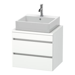 Duravit Waschtischunterschrank Com DuraStyle 60x47,8cm, we. ma, f Kons, 2 Schubkästen