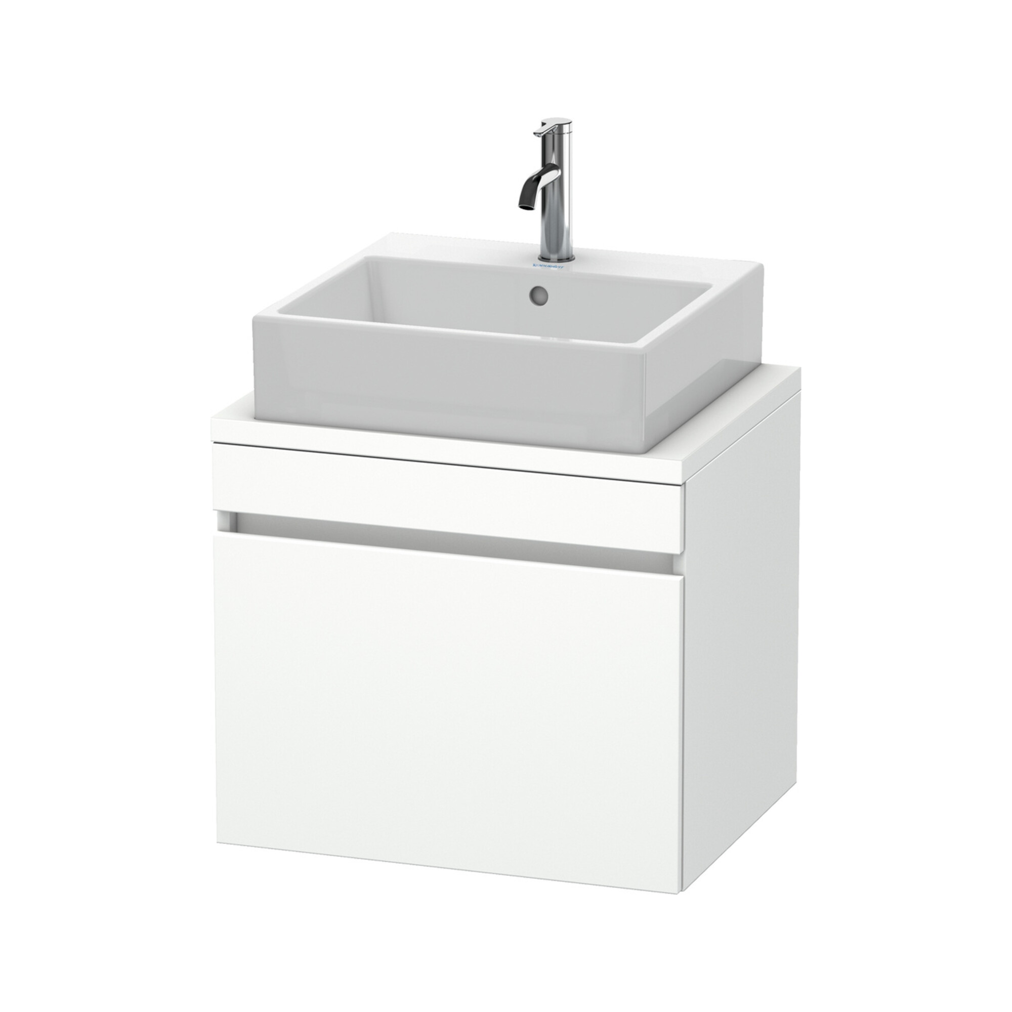 Duravit Waschtischunterschrank Com DuraStyle 60x47,8cm, we. ma, für Konsole, 1 Auszug