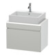 Duravit Waschtischunterschrank Com DuraStyle 70x47,8cm, betgr/we ma, f Kons, 1 Ausz.-1