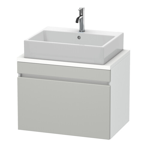 Duravit Waschtischunterschrank Com DuraStyle 70x47,8cm, betgr/we ma, f Kons, 1 Ausz.
