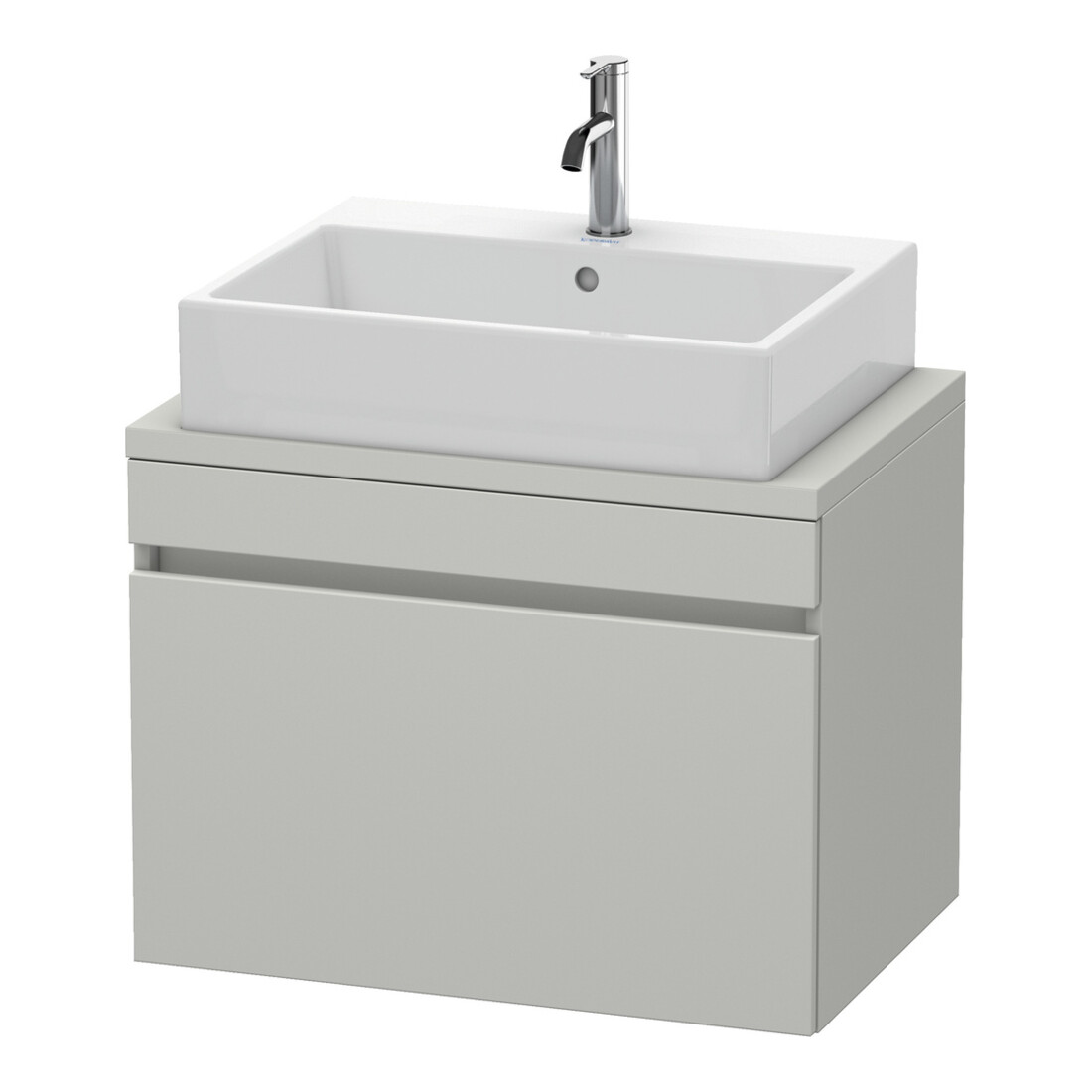 Duravit Waschtischunterschrank Com DuraStyle 70x47,8cm, betongr ma, f Kons, 1 Auszug