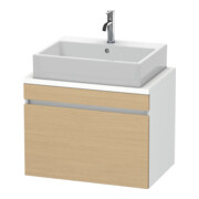 Duravit Waschtischunterschrank Com DuraStyle 70x47,8cm, E na/we ma, f Kons, 1 Ausz.