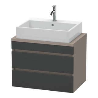 Duravit Waschtischunterschrank Com DuraStyle 70x47,8cm, gra m/ba ma, f Kons, 2 Schub.