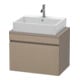 Duravit Waschtischunterschrank Com DuraStyle 70x47,8cm, lei/ba ma, f Kons, 1 Ausz.-1
