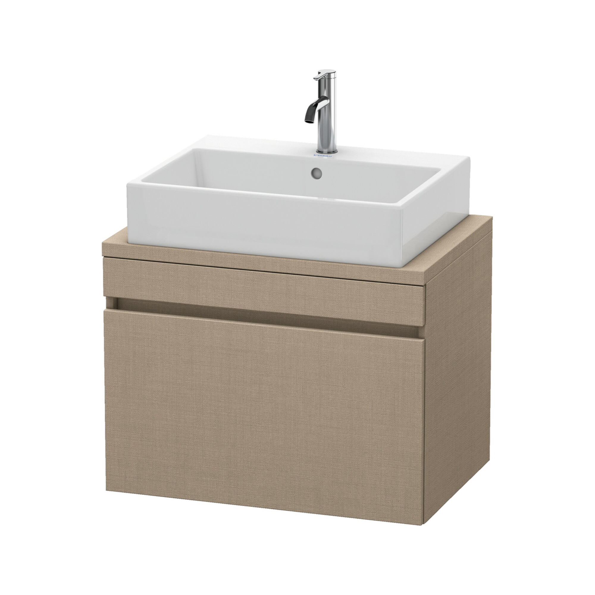 Duravit Waschtischunterschrank Com DuraStyle 70x47,8cm, leinen, für Konsole, 1 Auszug