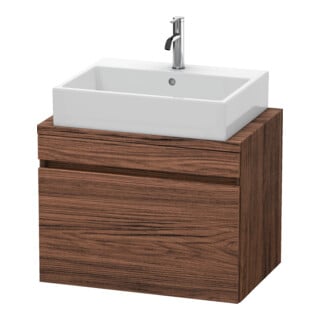 Duravit Waschtischunterschrank Com DuraStyle 70x47,8cm, Nussb dkl., f Kons, 1 Auszug