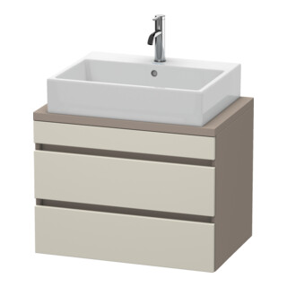 Duravit Waschtischunterschrank Com DuraStyle 70x47,8cm, tau/bas ma, f Kons, 2 Schub.