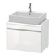 Duravit Waschtischunterschrank Com DuraStyle 70x47,8cm, w hgl/we ma, f Kons, 1 Ausz.-1