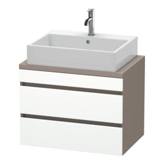 Duravit Waschtischunterschrank Com DuraStyle 70x47,8cm, w m/bas ma, f Kons, 2 Schub.