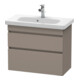 Duravit Waschtischunterschrank Com DuraStyle 73x36,8cm, bas. ma, 2 SchKa., wandhängend-1