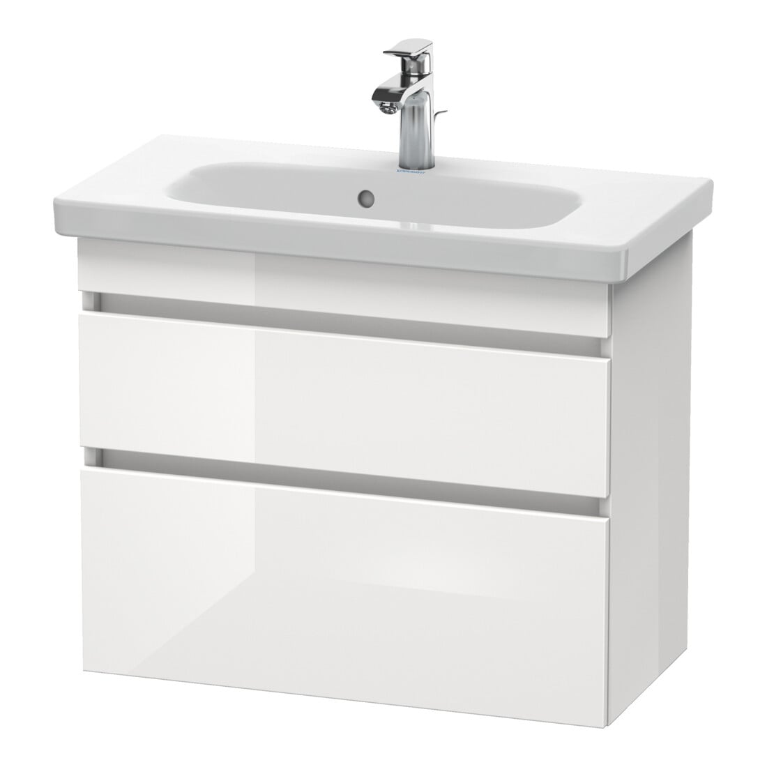 Duravit Waschtischunterschrank Com DuraStyle 73x36,8cm, bas. ma, 2 SchKa., wandhängend