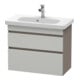 Duravit Waschtischunterschrank Com DuraStyle 73x36,8cm, betg/ba ma, 2 SchKa., wandhängend-1