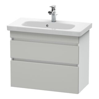 Duravit Waschtischunterschrank Com DuraStyle 73x36,8cm, betgr/we ma, 2 SchKa., wandhängend