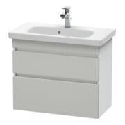 Duravit Waschtischunterschrank Com DuraStyle 73x36,8cm, betgr/we ma, 2 SchKa., wandhängend