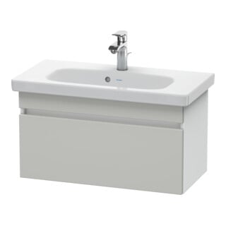 Duravit Waschtischunterschrank Com DuraStyle 73x36,8cm, betongrau/weiß matt, 1 Auszug