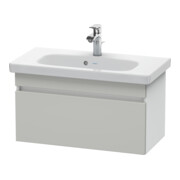 Duravit Waschtischunterschrank Com DuraStyle 73x36,8cm, betongrau/weiß matt, 1 Auszug