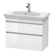 Duravit Waschtischunterschrank Com DuraStyle 73x36,8cm, E na/we ma, 2 SchKa., wandhängend-2