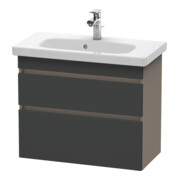 Duravit Waschtischunterschrank Com DuraStyle 73x36,8cm, gra m/bas ma, 2 SchKa., wandhängend