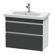 Duravit Waschtischunterschrank Com DuraStyle 73x36,8cm, gra m/we ma, 2 SchKa., wandhängend-1