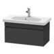 Duravit Waschtischunterschrank Com DuraStyle 73x36,8cm, graphit matt, 1 Auszug-1