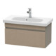 Duravit Waschtischunterschrank Com DuraStyle 73x36,8cm, leinen/basalt matt, 1 Auszug-1