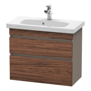 Duravit Waschtischunterschrank Com DuraStyle 73x36,8cm, N dk/b ma, 2 SchKa., wandhängend