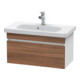 Duravit Waschtischunterschrank Com DuraStyle 73x36,8cm, Nussb nat/weiß matt, 1 Auszug-1