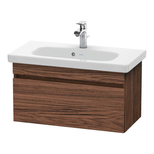 Duravit Waschtischunterschrank Com DuraStyle 73x36,8cm, nussbaum dunkel, 1 Auszug