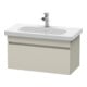 Duravit Waschtischunterschrank Com DuraStyle 73x36,8cm, taupe, 1 Auszug-1