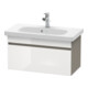 Duravit Waschtischunterschrank Com DuraStyle 73x36,8cm, we. hg/b matt, 1 Auszug-1