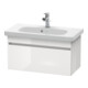 Duravit Waschtischunterschrank Com DuraStyle 73x36,8cm, weiß Hochglanz, 1 Auszug-1