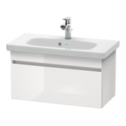 Duravit Waschtischunterschrank Com DuraStyle 73x36,8cm, weiß Hochglanz, 1 Auszug