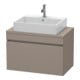 Duravit Waschtischunterschrank Com DuraStyle 80x47,8cm, bas. ma, f Konsole, 1 Auszug-1