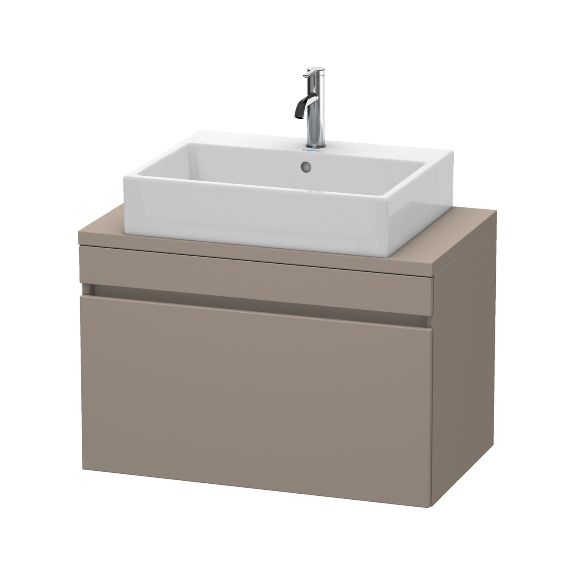 Duravit Waschtischunterschrank Com DuraStyle 80x47,8cm, bas. ma, f Konsole, 1 Auszug