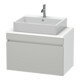 Duravit Waschtischunterschrank Com DuraStyle 80x47,8cm, betgr/we ma, f Kons, 1 Ausz.-1