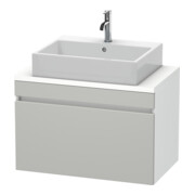 Duravit Waschtischunterschrank Com DuraStyle 80x47,8cm, betgr/we ma, f Kons, 1 Ausz.