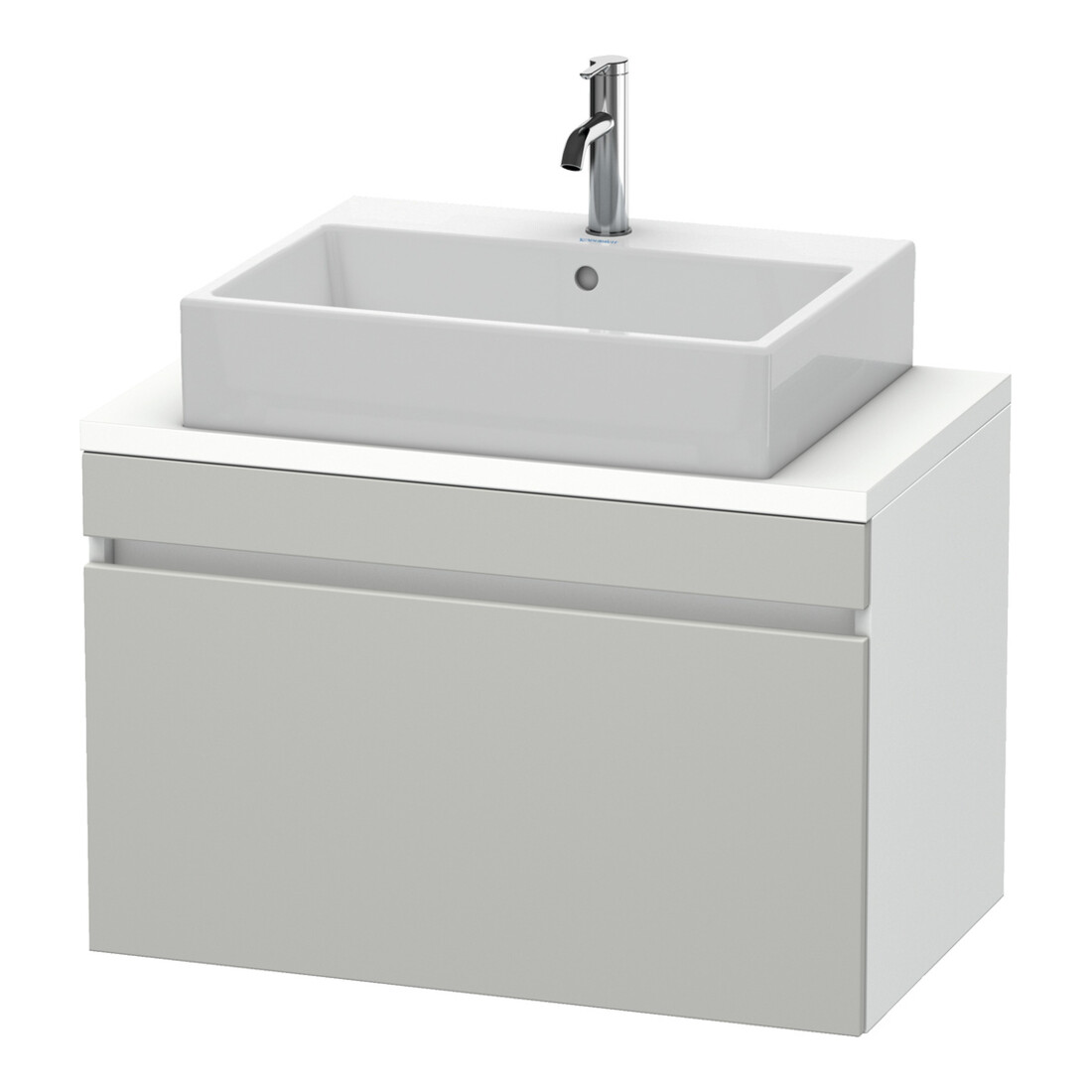 Duravit Waschtischunterschrank Com DuraStyle 80x47,8cm, betgr/we ma, f Kons, 1 Ausz.