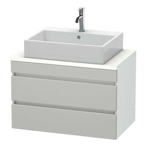Duravit Waschtischunterschrank Com DuraStyle 80x47,8cm, betgr/we ma, f Kons, 2 Schub.